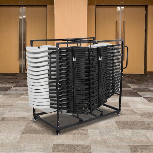 Folding chair rack cart - cart, for