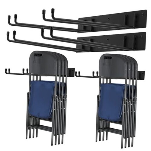 Folding chair rack metal - chair, rack,metal