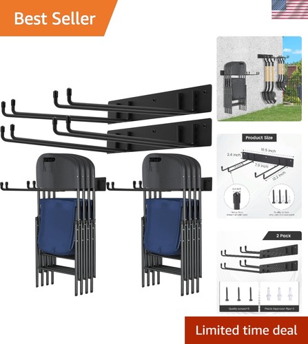 Folding chair rack metal - folding, rack,metal